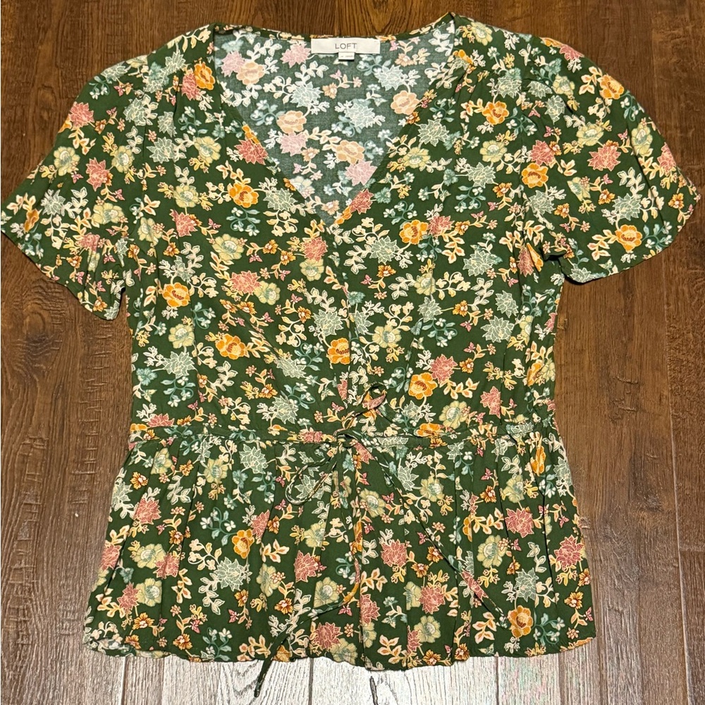 Loft patterned top